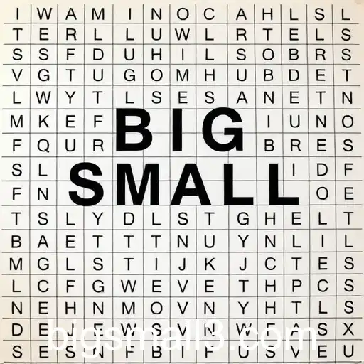 The Fascinating World of Brain Teasers: The Charm of 'Big Small'